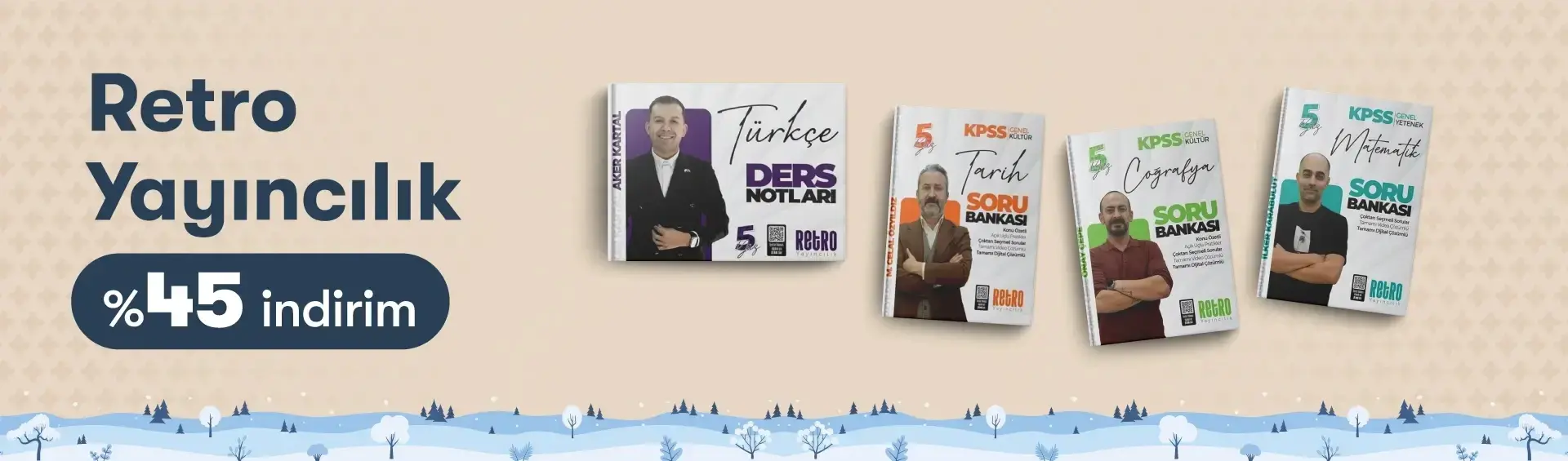 Büyük Kış İndirimleri Retro Yayıncılık