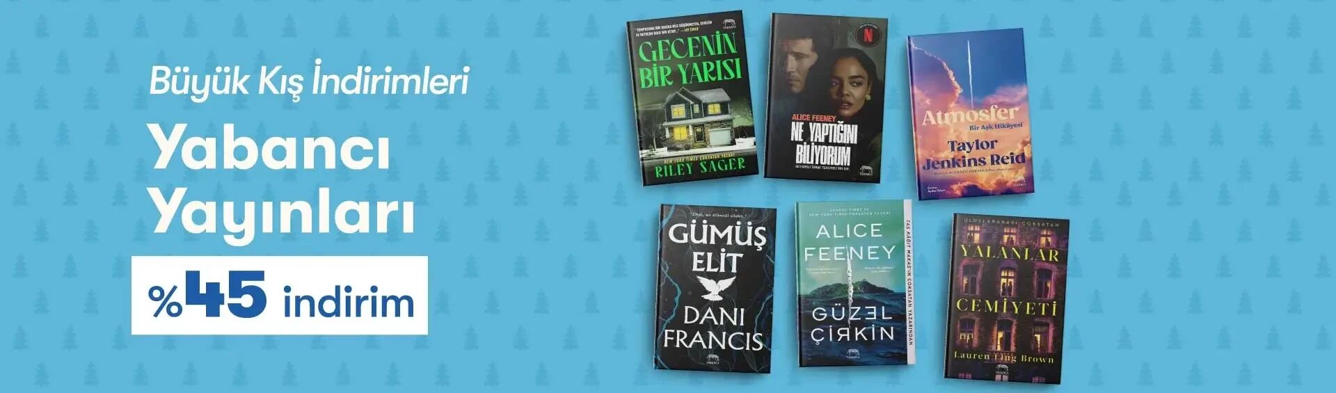 Büyük Kış İndirimleri Yabancı Yayınları