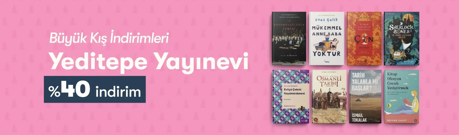 Büyük Kış İndirimleri Yeditepe Yayınevi