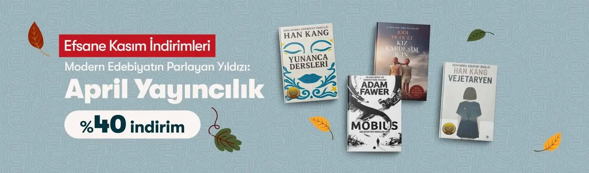 Efsane Kasım İndirimleri April Yayınclık