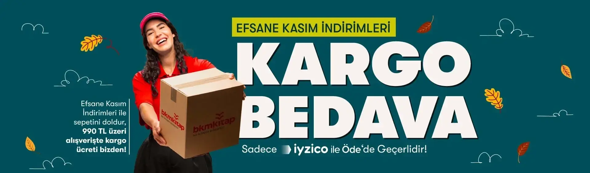 Efsane Kasım İndirimleri Kargo Bedava