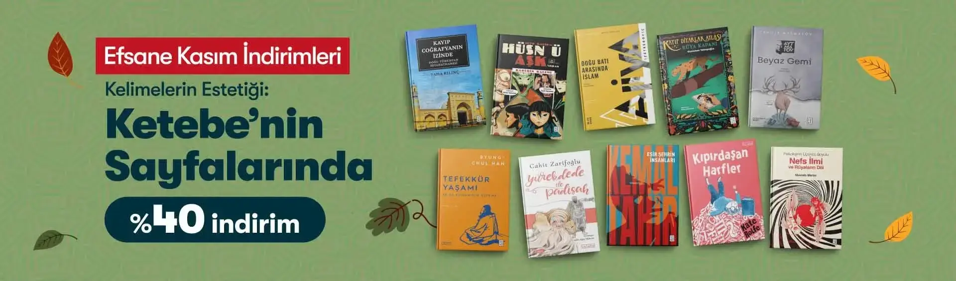 Efsane Kasım İndirimleri Ketebe Yayın Grubu