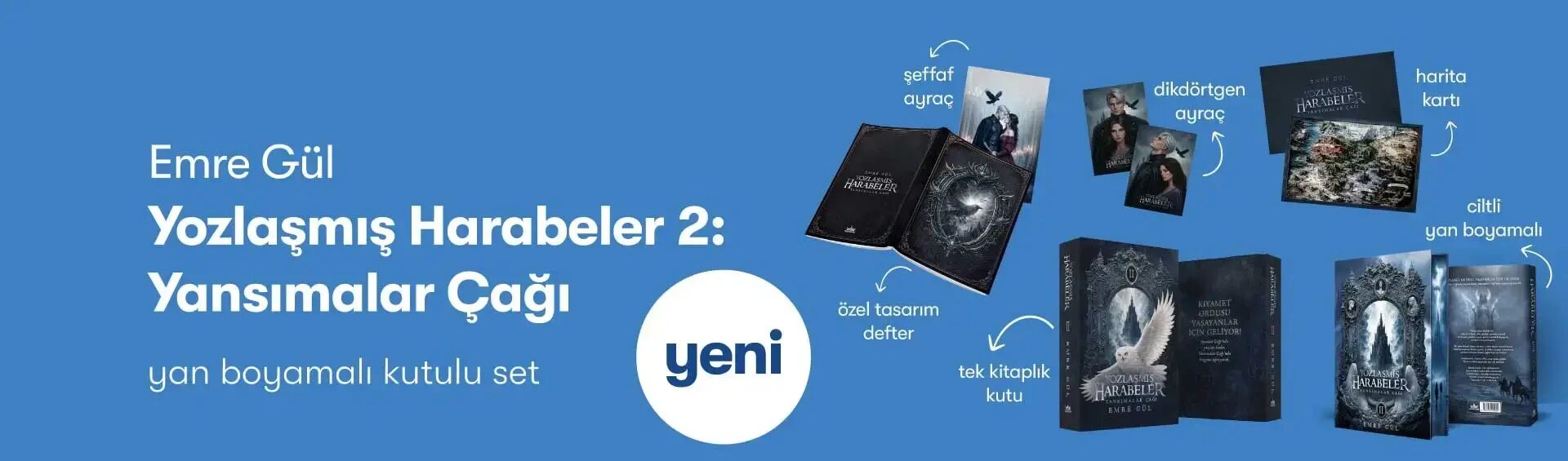 Emre Gül Guardian Yozlaşmış Harabeler 2: Yansımalar Çağı Yeni Kitap Tanıtım