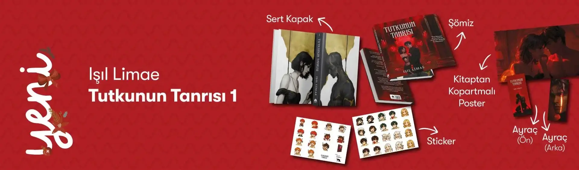 Işık Limae Martı Yayınları Tutkunun Tanrısı 1 Yeni Kitap Tanıtım