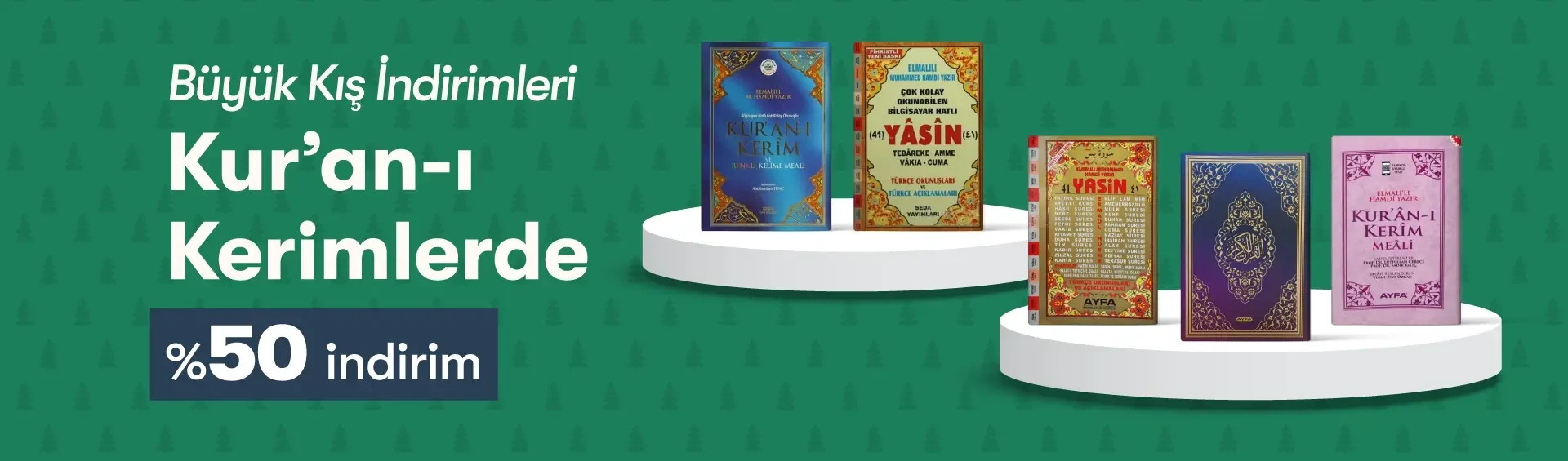 Kur'an-ı Kerimlerde Yüzde 50 İndirim