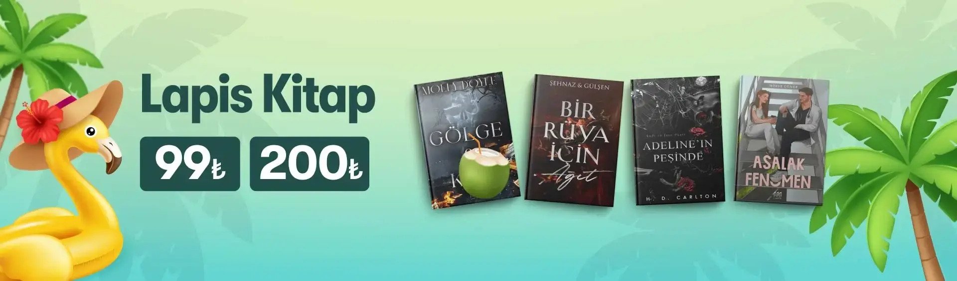 Yaz İndirimleri Lapis Kitap Tek Fiyat Kampanyası