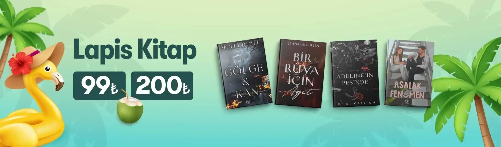 Yaz İndirimleri Lapis Kitap Tek Fiyat Kampanyası