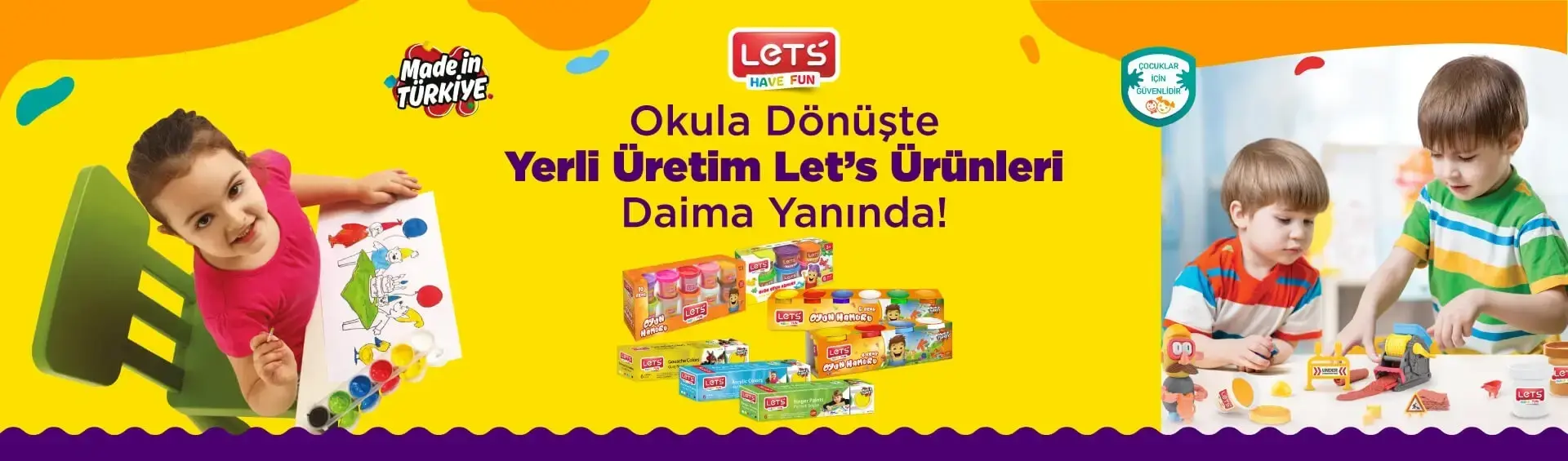 Lets - Okula Dönüş - Yerli Üretim