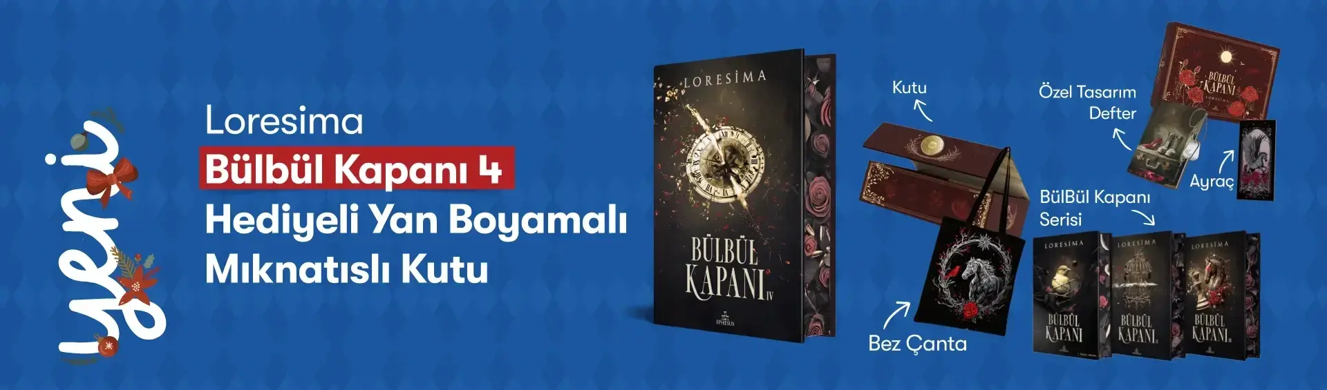 Loresima Ephesus Yayınları Bülbül Kapanı 4 Yeni Kitap Tanıtım