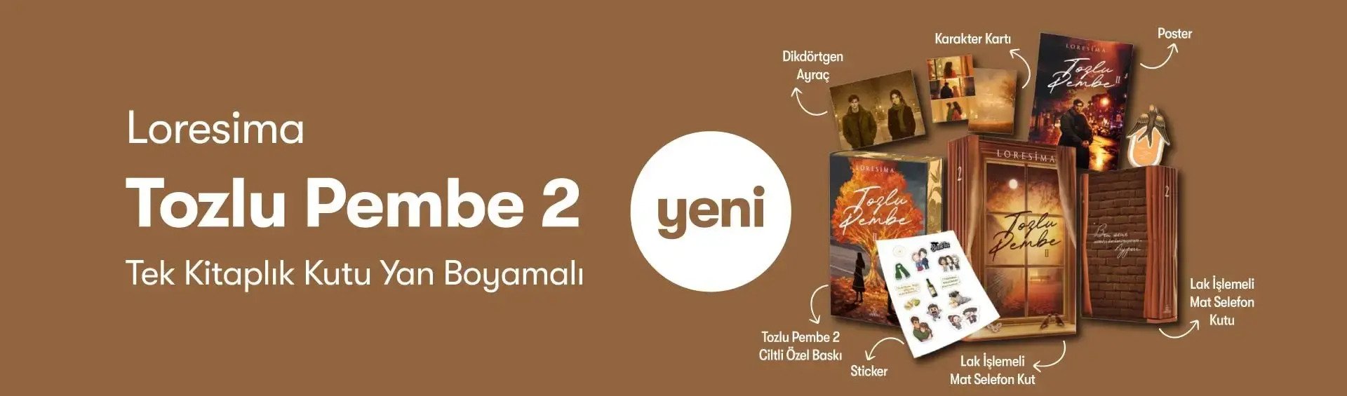Loresima Ephesus Yayınları Tozlu Pembe 2 Yeni Kitap Tanıtım