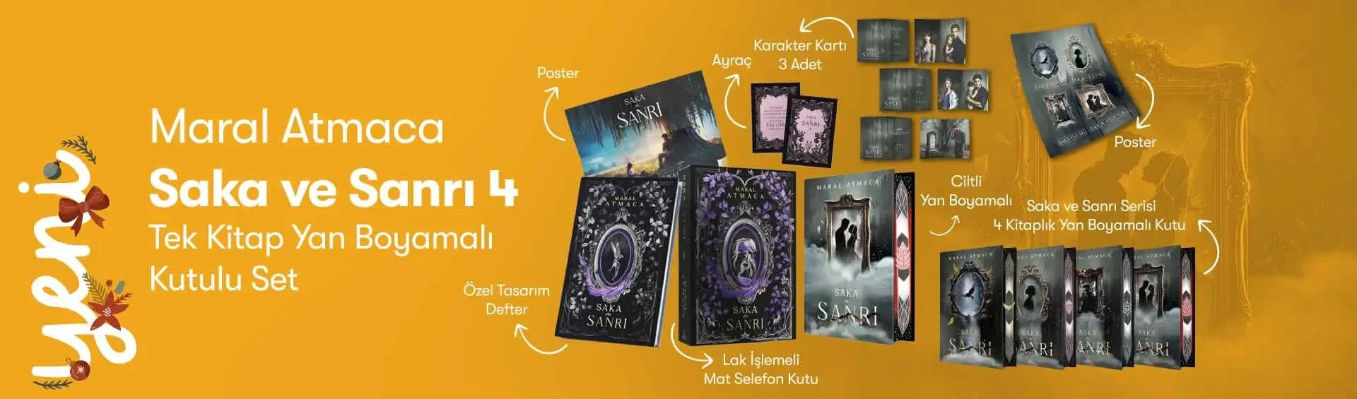 Maral Atmaca Ephesus Yayınları Saka ve Sanrı 4 Yeni Kitap Tanıtım