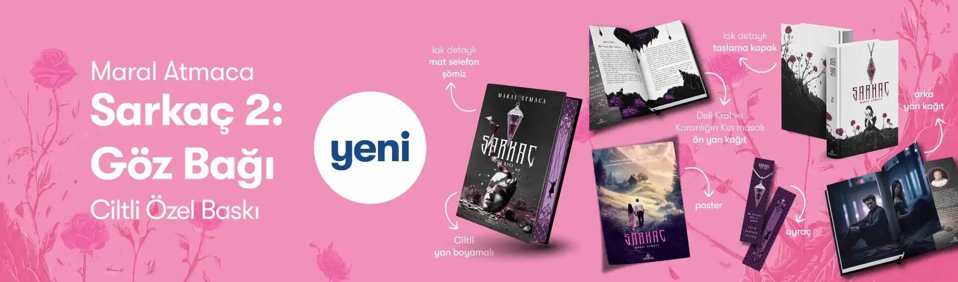 Maral Atmaca Ephesus Yayınları Sarkaç 2 Yeni Kitap Tanıtım