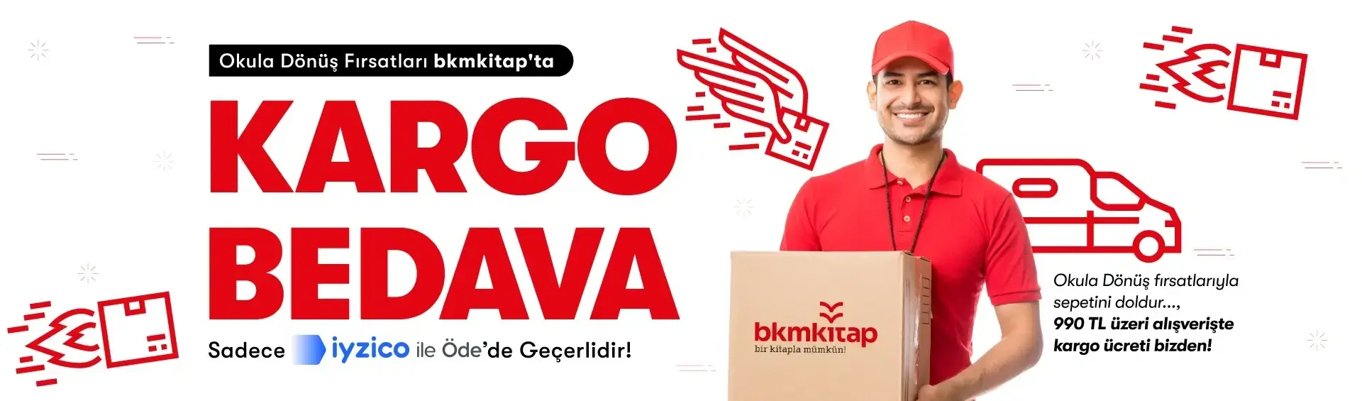 Okula Dönüş Fırsatları Kargo Bedava