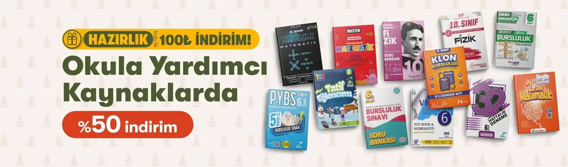 Okula Yardımcı Kaynaklarda Kampanya Banner
