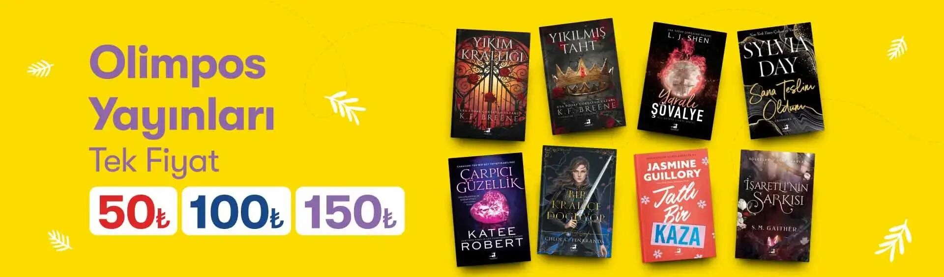 Olimpos Yayınları Tek Fiyat Kampanyası