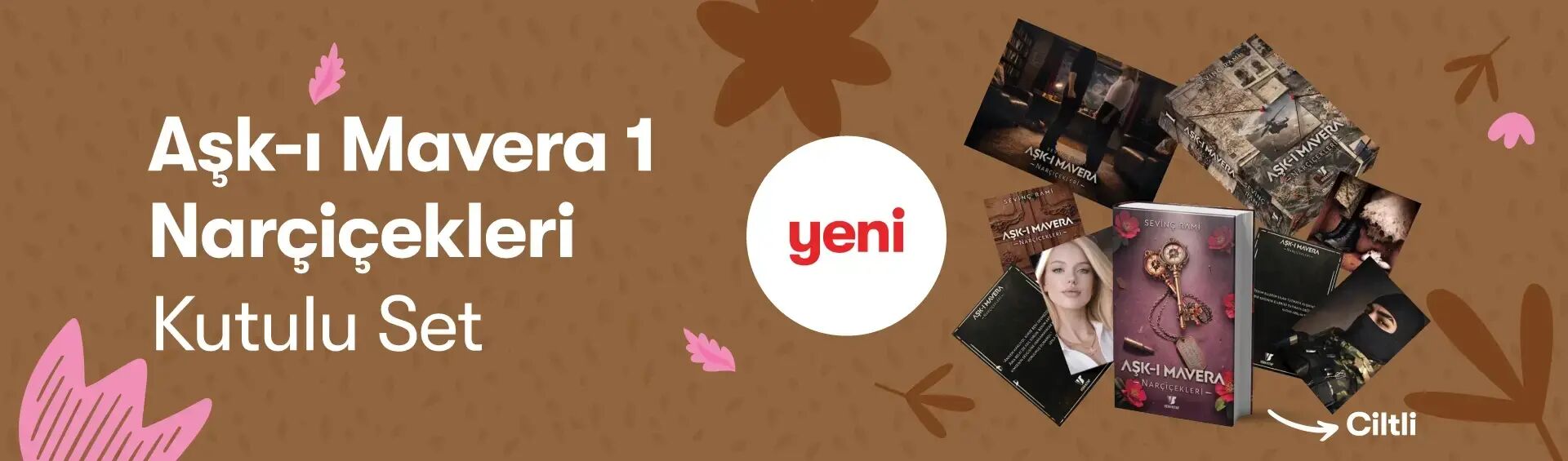 Sevinç Rami Vera Kitap Aşk-ı Mavera 1 - Narçiçekleri Yeni Kitap Tanıtım