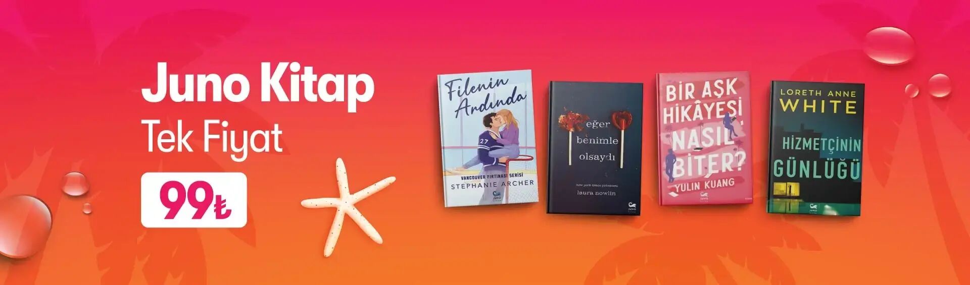 Juno Kitap Tek Fiyat Kampanyası