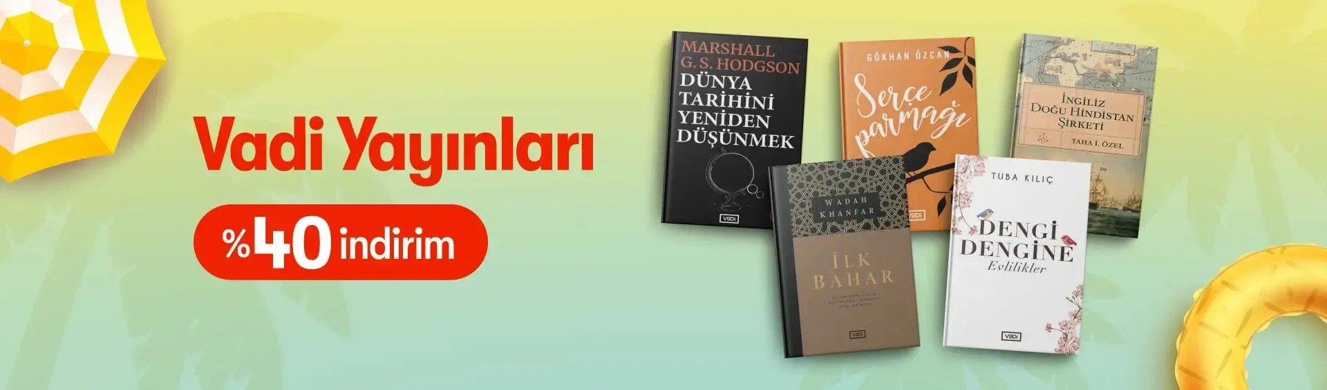 Yaz İndirimleri Vadi Yayınları