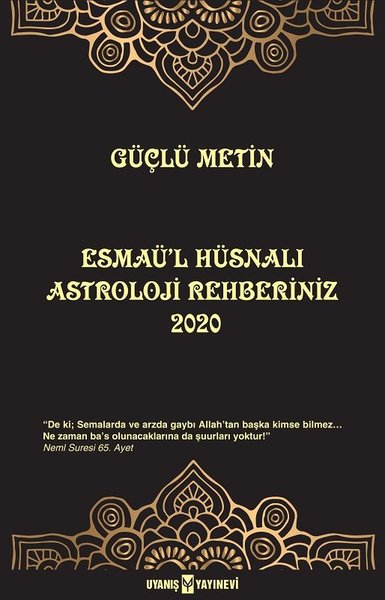 7-	Esmaü’l Hüsnalı Astroloji Rehberimiz 2020 – Güçlü Metin