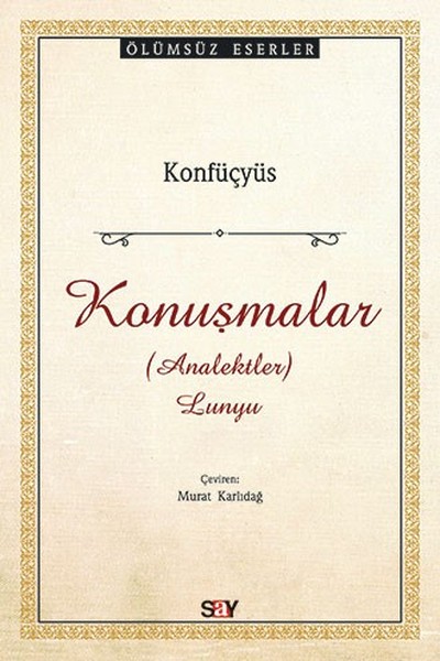 Konuşmalar – Konfüçyüs