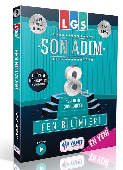LGS Son Adım Fen Bilimleri Yeni Nesil Soru Bankası Yanıt Yayınları
