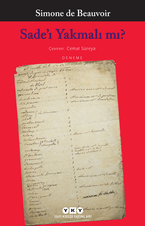 Sade’ı Yakmalı mı? – Simone de Beauvoir