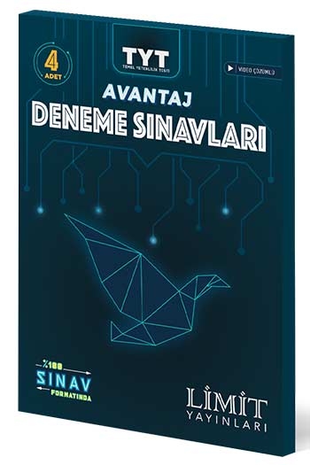 TYT Avantaj 4 lü Deneme Sınavları Limit Yayınları