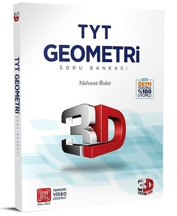 TYT Geometri Soru Bankası-3D Yayınları