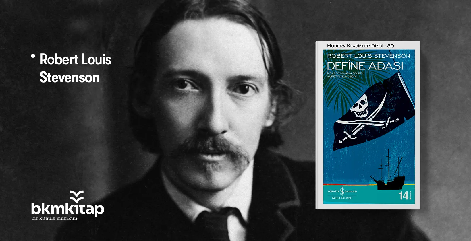 Yılmaz Özdil'in En Etkilendiği İlk Kitap: Define Adası - Robert Louis Stevenson - İş Bankası Kültür Yayınları