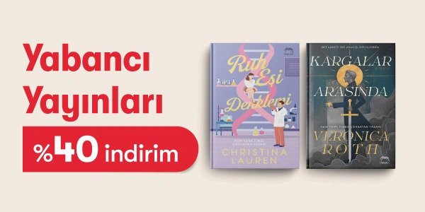 Ayın Yayınevleri Kampanyası - Yabancı Yayınları