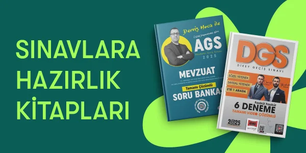 Bahar İndirimleri Kampanyası - Sınavlara Hazırlık Kitapları Kategorileri