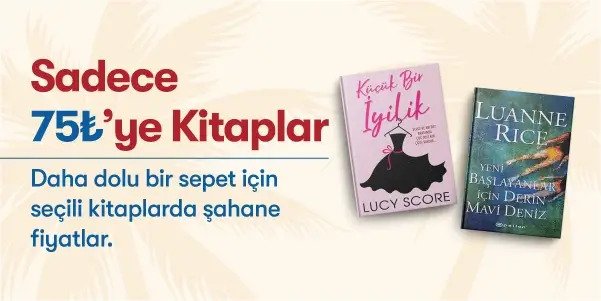 Bu Fiyata Kitap mı Olur? - Sadece 75 TL!