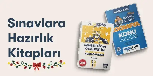 Büyük Kış İndirimleri - Sınavlara Hazırlık Kitapları