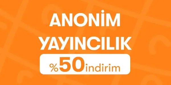 Anonim Yayıncılık - Net %50 İndirim