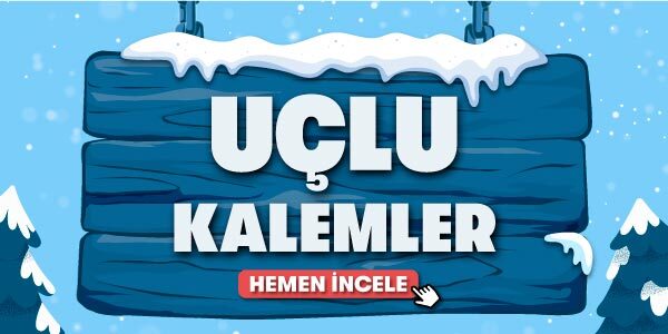 Dev Kış Festivali Kampanyası - U&ccedil;lu Kalemler