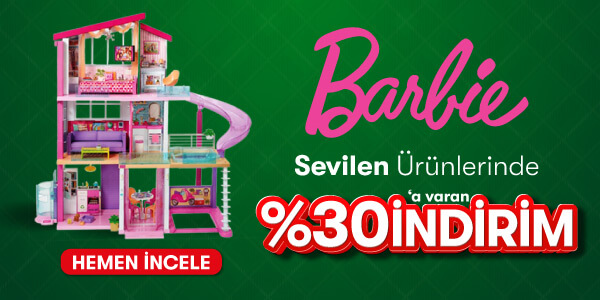 Yılın Son Fırsatları Kampanyası - Oyuncak Outleti - Barbie Markalı Tüm Oyuncaklarda İNDİRİM!