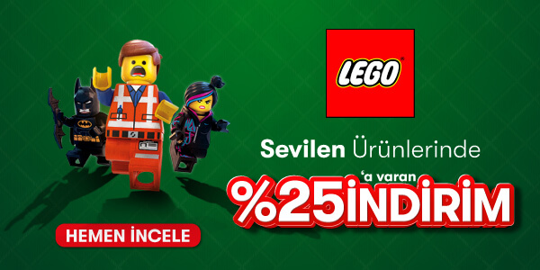 Yılın Son Fırsatları Kampanyası - Oyuncak Outleti - Lego Markalı Tüm Oyuncaklarda İNDİRİM!
