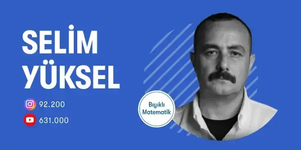 MEB-AGS Fenomen Hocalar - Selim Yüksel - Bıyıklı Matematik
