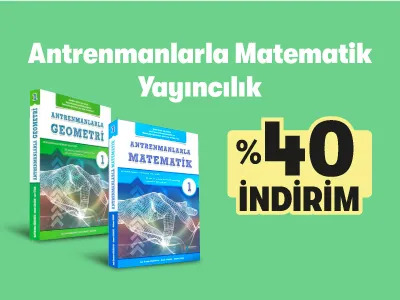 Hazırlık Kitapları Kampanyası - Antrenmanlarla Matematik Yayıncılık