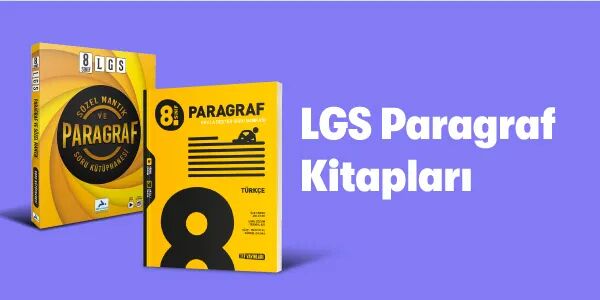 Hazırlık Kitapları Kampanyası - LGS Paragraf Kitapları