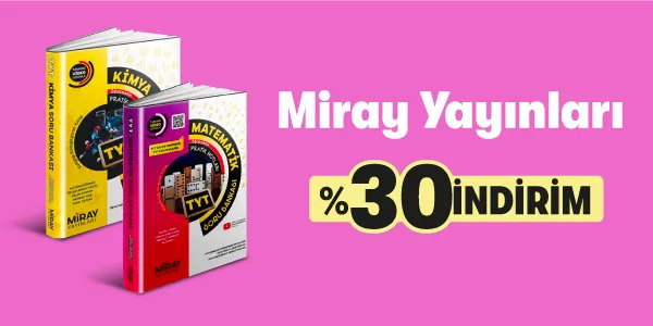 Hazırlık Kitapları Kampanyası - Miray Yayınları