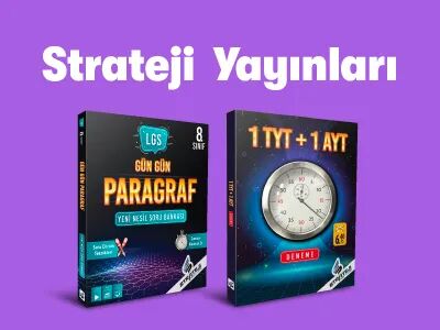 Hazırlık Kitapları Kampanyası - Strateji Yayınları 