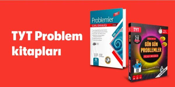 Hazırlık Kitapları Kampanyası - TYT Problem Kitapları