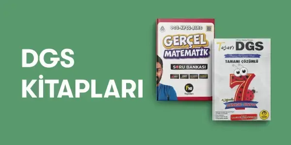 Sınavlara Hazırlık ve Yardımcı Kaynak Kitaplar - DGS Kitapları