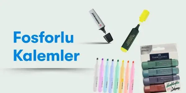 Sınavlara Hazırlık ve Yardımcı Kaynak Kitaplar - Fosforlu Kalemler