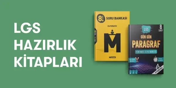 Sınavlara Hazırlık ve Yardımcı Kaynak Kitaplar - LGS Kitapları