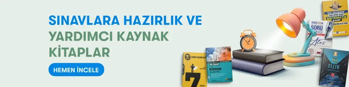 Sınavlara Hazırlık ve Yardımcı Kaynak Kitaplar