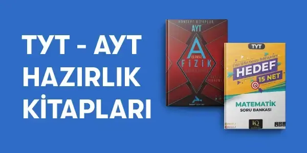 Sınavlara Hazırlık ve Yardımcı Kaynak Kitaplar - TYT - AYT Hazırlık Kitapları
