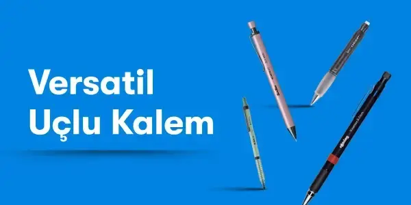 Sınavlara Hazırlık ve Yardımcı Kaynak Kitaplar - Versatil Uçlu Kalemler