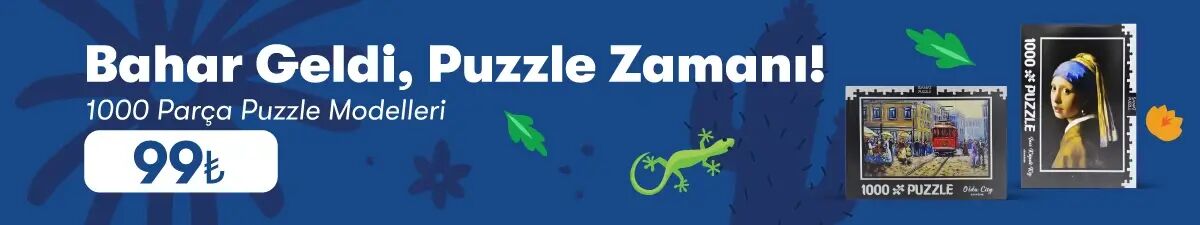 Kampanyalarımız - Bahar Geldi, Puzzle Zamanı!